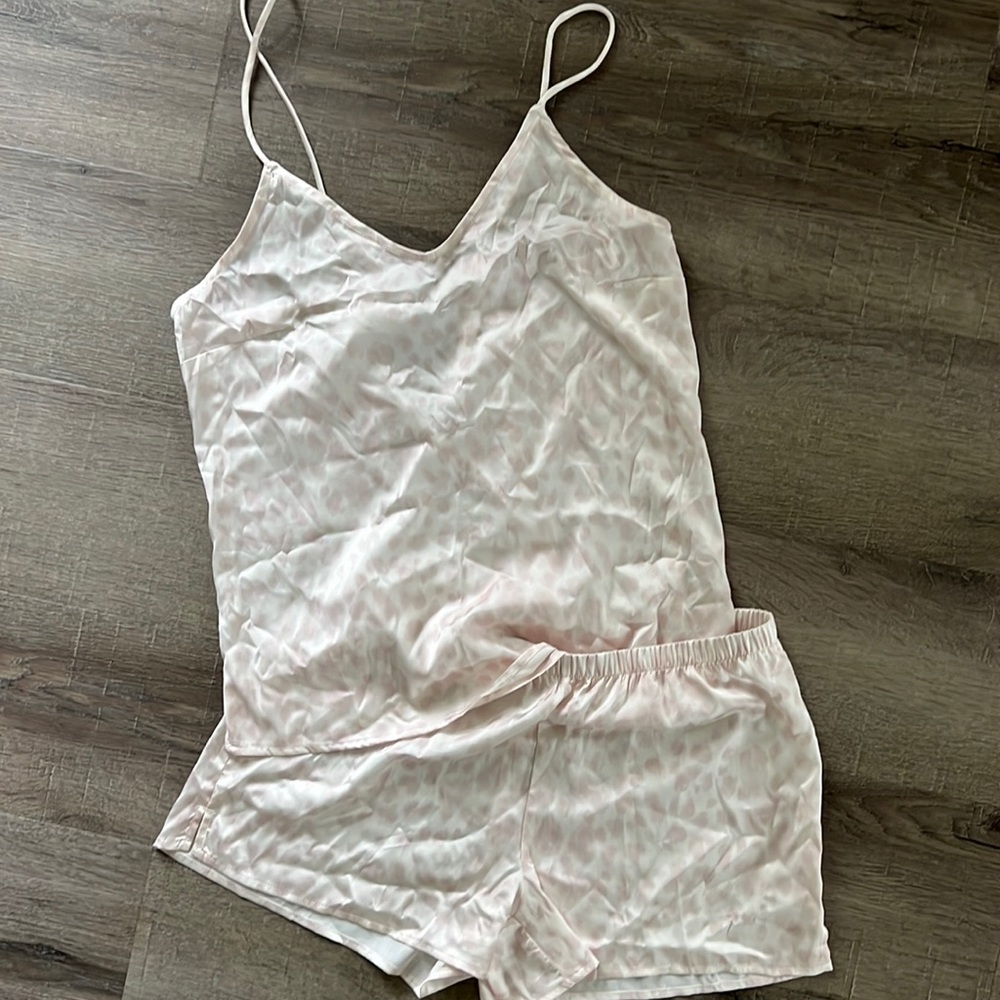 Stars above satin 2 piece pajama set
